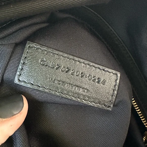 *SOLD* YSL Quilted Travel Duffle - Picture 11 of 12
